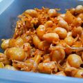 はなのかくめいじ's cooksnap of when they made 豆じゃこキムチdeパパッとおつまみ✿.