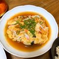 Morinoaya's cooksnap of when they made 絶対ふんわり！かに玉&天津飯.