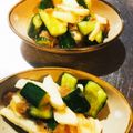 しず＊'s cooksnap of when they made 夏に！きゅうりと山芋の梅肉おかか和え.
