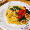 うめええええええ's cooksnap of when they made 絶品！カボチャとベーコンのクリームパスタ.