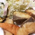 mihomurat's cooksnap of when they made 旬のブリがサクフワッ♪な唐揚げ.