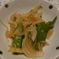 saotty's cooksnap of when they made 絹さやと新玉ねぎのサラダ.