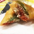 cookみぃ's cooksnap of when they made 大葉と明太子の春巻き.