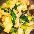 ジャックック24's cooksnap of when they made 簡単、チンゲン菜と油揚げのさっと炒め.