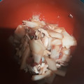 ☆めぐめぐ♪☆'s cooksnap of when they made 春の味♪　うどと鶏ささみの梅肉和え.