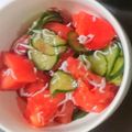 ぐうたら主婦みん's cooksnap of when they made もう一品☆簡単キュウリとしらすの胡麻油.