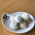 しろくまゆ♪'s cooksnap of when they made 塩が良し！パパッとスノーボール塩クッキー.