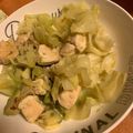 くるみちゃんぬ's cooksnap of when they made 超簡単！キャベツ大量消費☆アボカド肉炒め.