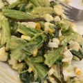 さいなる's cooksnap of when they made 小松菜とゆで卵の塩昆布マヨサラダ.