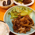 skateri's cooksnap of when they made フライパン1つ簡単♡牛肉のしょうが焼き.