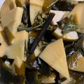 クック茶々茶's cooksnap of when they made たけのことアラメの煮物.