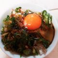 ♬あじさいのレシピ♬'s cooksnap of when they made 卵かけご飯おかか白長ねぎ究極絶品アレンジ.