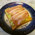 龍青空ママ's cooksnap of when they made アボカドペストタルタルベーコンサンド.