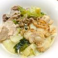 ゆきうさぎ堂's cooksnap of when they made 春キャベツとベビーホタテのごま豆乳鍋.