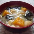 えれぼん's cooksnap of when they made ほくほく♡かぼちゃの味噌汁☆+ﾟ.