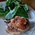 sarajane's cooksnap of when they made れんこん入り♪和風ハンバーグ.