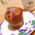 シロクマキッチン's cooksnap of when they made HMで簡単！ブルーベリーのマフィン.