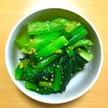 夕飯は６時です's cooksnap of when they made 小松菜のにんにくお浸し.
