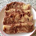 ☺︎︎☻☺︎︎'s cooksnap of when they made マーブル模様の電子レンジケーキ.