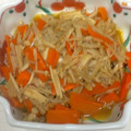 キャップとラム's cooksnap of when they made 人参とえのき茸のごま炒め.