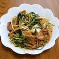 msft5632's cooksnap of when they made 豚と水菜のピリ辛味噌キムチ.