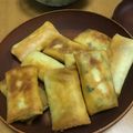 クロ８５'s cooksnap of when they made 鶏ささみとチーズのイタリアン春巻き.