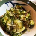 おちあいとかいう's cooksnap of when they made 胡瓜とみょうがのハリハリ昆布和え♪.