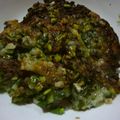 mr.big's cooksnap of when they made 余ったお好み焼き粉で簡単カリカリねぎ焼き.