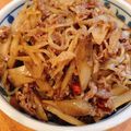 めいとうシェフ's cooksnap of when they made 牛肉とゴボウと蒟蒻の甘辛煮☆人気検索1位.
