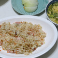 gatera's cooksnap of when they made 新玉ねぎと桜えびとベーコンの炊き込みご飯.