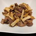 okamelove's cooksnap of when they made 砂肝とキノコのアヒージョ風.