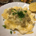 dekochin's cooksnap of when they made はんぺんとしらすのチーズ焼き.