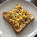 ★LEO★1224★'s cooksnap of when they made ツナコーントースト.
