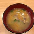 ちはるき27's cooksnap of when they made 絶品☆サバ缶の味噌汁.