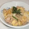 きらり流れ星's cooksnap of when they made 葱じゃが豚玉丼☆蕎麦処風.