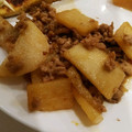 くらら♪☆'s cooksnap of when they made 簡単！長いものひき肉炒め.