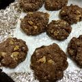 ＋SUN3's cooksnap of when they made ☆ザクほろ☆チョコ＆胡桃コーヒークッキー.