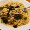 レモネード滝's cooksnap of when they made 麺つゆで！ツナとわかめの和風スパゲッティ.