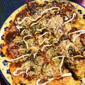 うさくま☆'s cooksnap of when they made 納豆☆キムチ☆お好み焼き.
