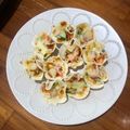 shimoppu's cooksnap of when they made たこ焼き器de♪しゅうまいの皮ピザ～♥❤.