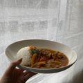 クックTS291L☆'s cooksnap of when they made サバ味噌煮缶とトマトのカレー.