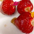 あいたれ母's cooksnap of when they made レンジで超簡単いちご飴.