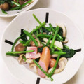 そらてんママ's cooksnap of when they made ウィンナーとほうれん草の炒め物☆.