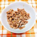 ﾁｲﾁｬﾝﾏﾏ's cooksnap of when they made 常備菜♪ 豚こまのみそしぐれ煮.