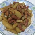 りんちよ's cooksnap of when they made じゃがいもとベーコンの甘辛炒め.