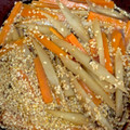 ぽんさんママ's cooksnap of when they made 秘密のきんぴらごぼう.