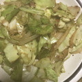 食べまくり's cooksnap of when they made キャベツとウインナーの粒マスタード炒め☆.