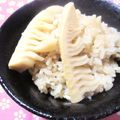 朝まと's cooksnap of when they made 竹の子ごはん.