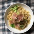 かなぺっちー's cooksnap of when they made 春キャベツと生ハムのペペロンチーノ.