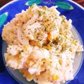 いつもまえむき's cooksnap of when they made 我が家のモチモチポテサラ.
